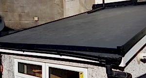 Flat Rubber Roof