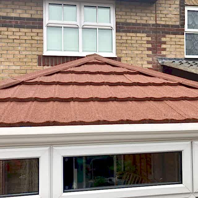 Metrotile conservatory roof